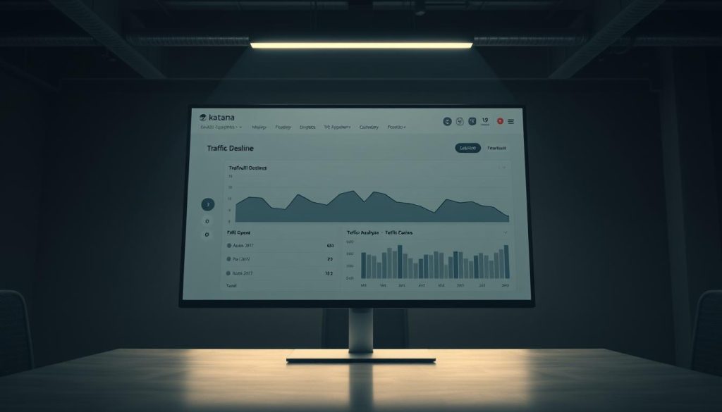 Katana platform traffic decline