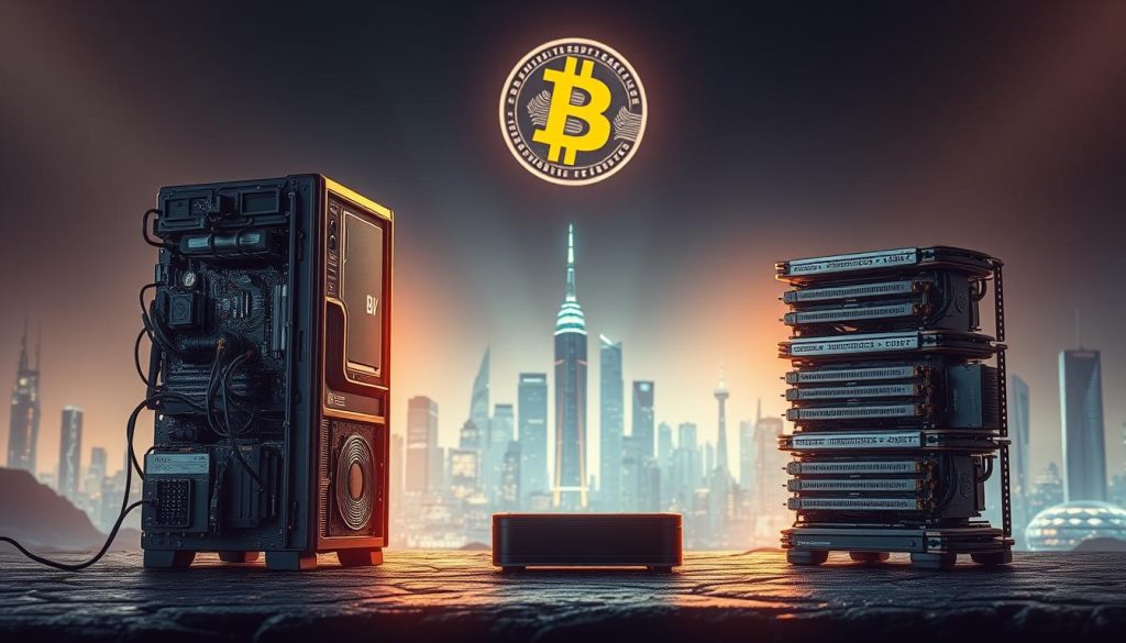 bitcoin mining vs staking comparison