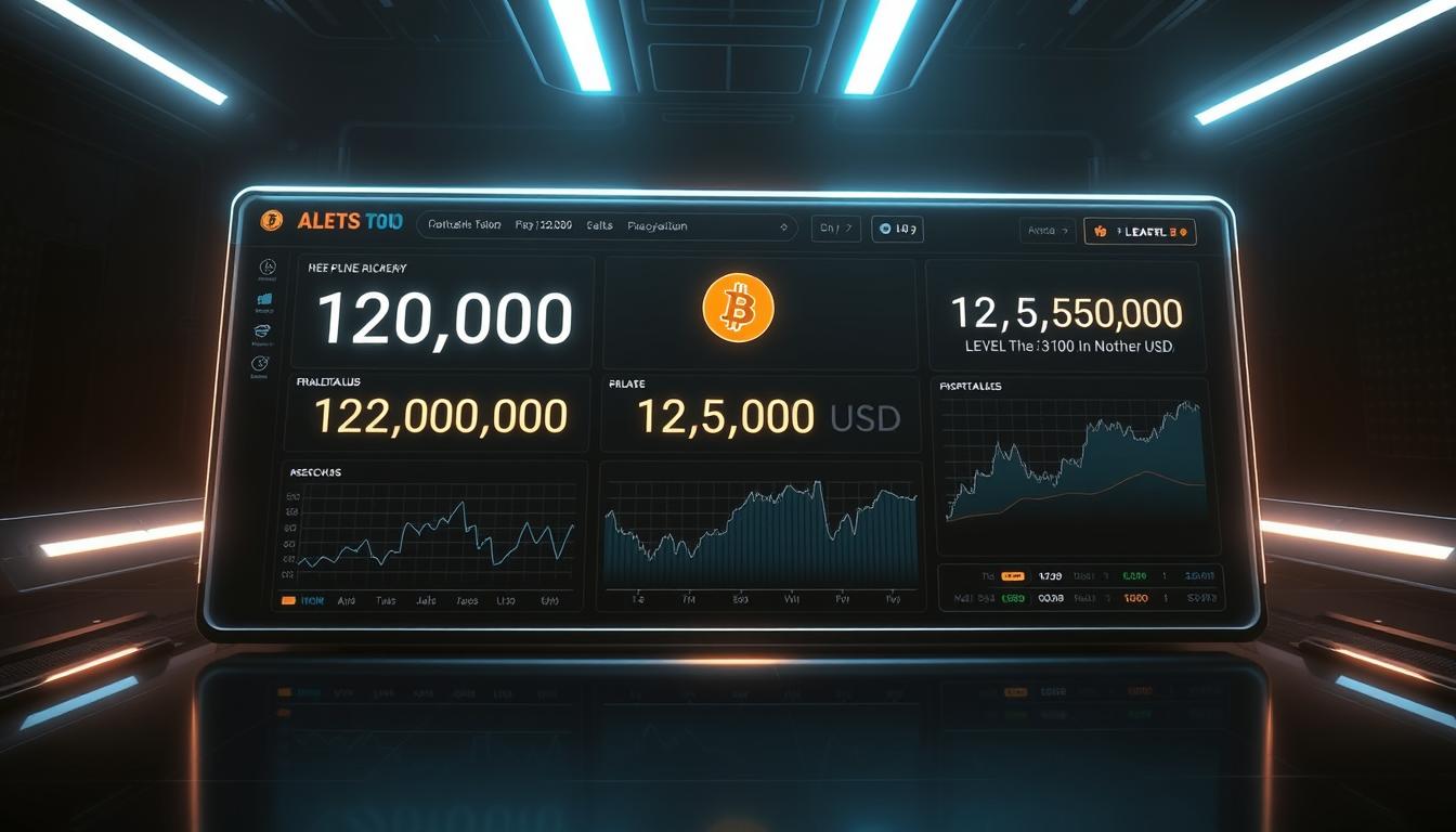 bitcoin price alerts 120k 123k 125k levels today