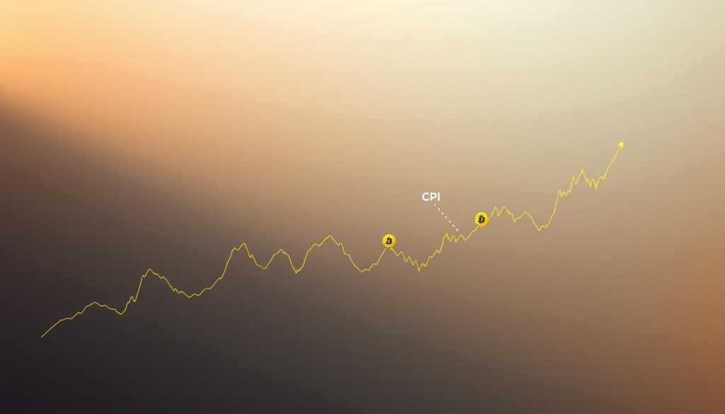 btc correlation with nasdaq today after cpi