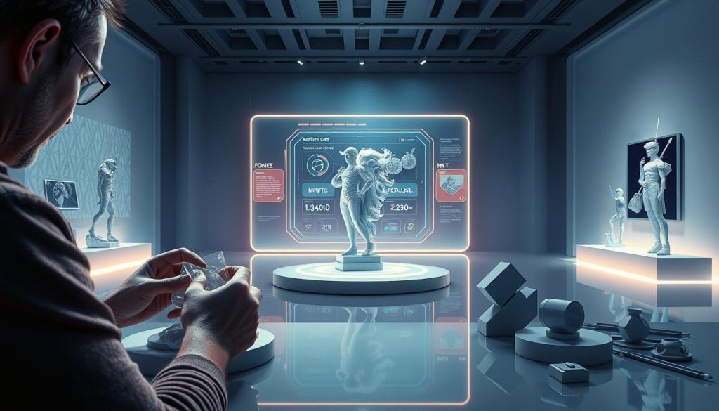 how to create crypto NFTs from 3D art