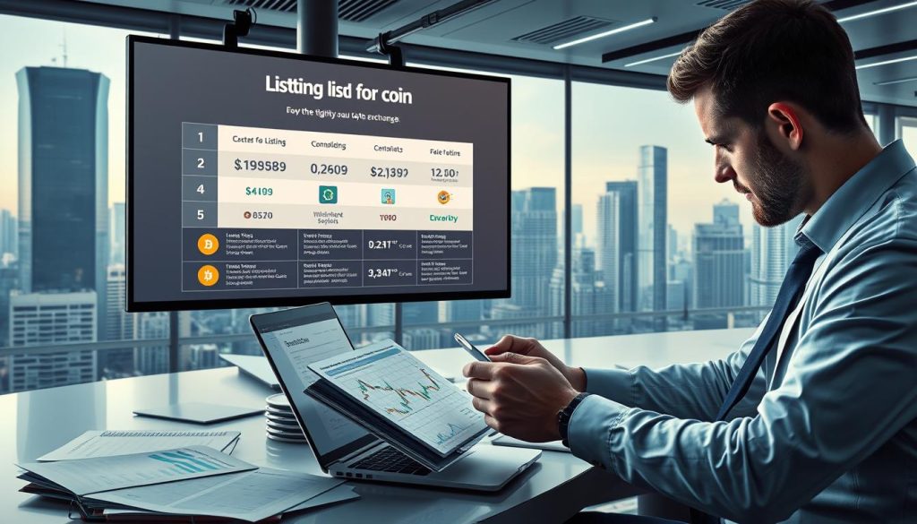 how to list a coin on a crypto exchange