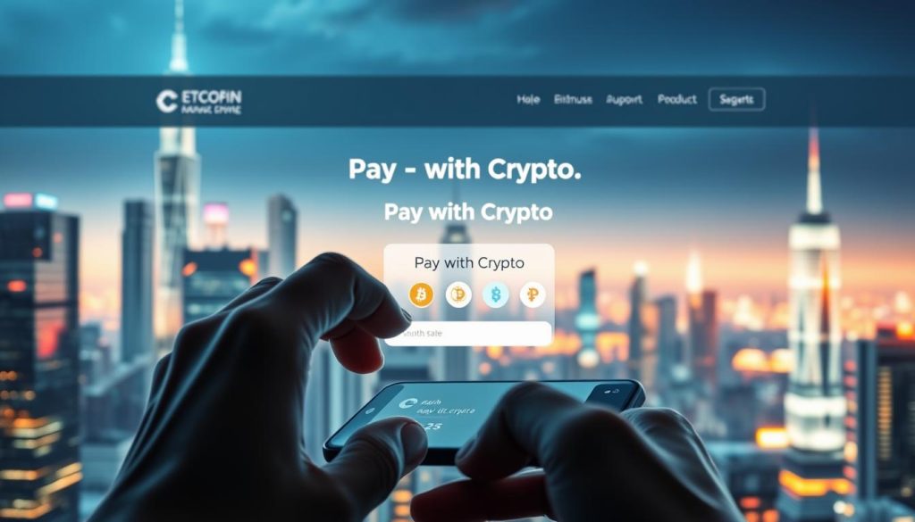 how to make crypto payments for ecommerce