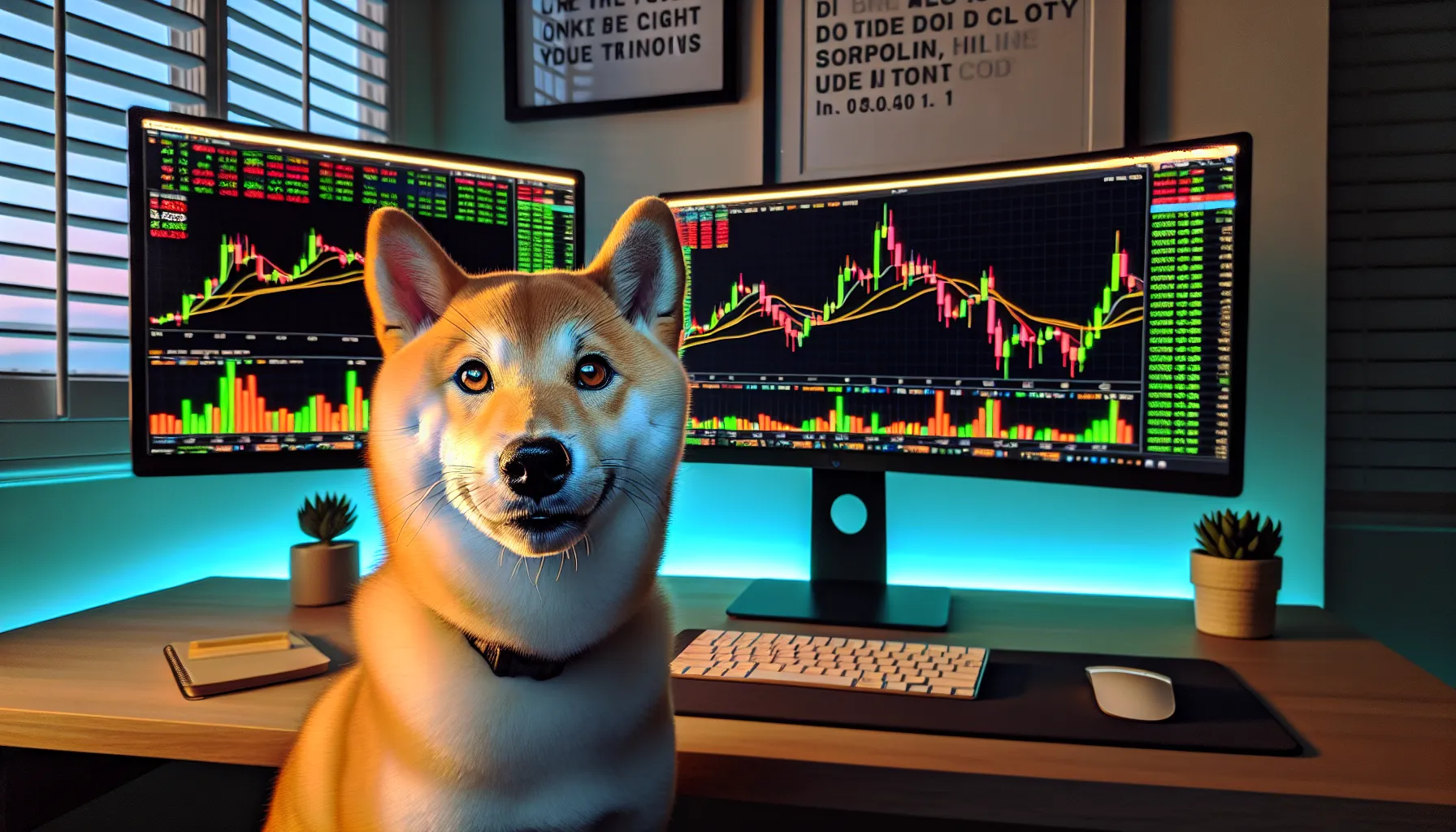 shiba-inu-dog-at-trading-desk-with-cryptocurrency-charts-on-computer-monitors