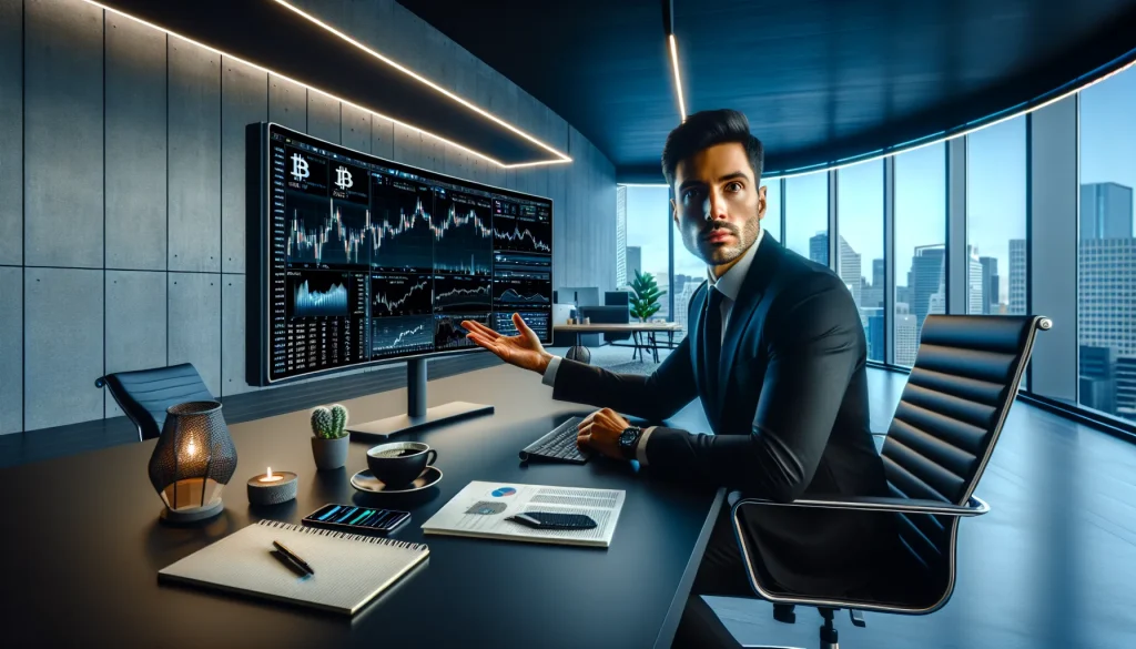 financial-analyst-examining-bitcoin-price-charts-on-monitors-in-modern-office