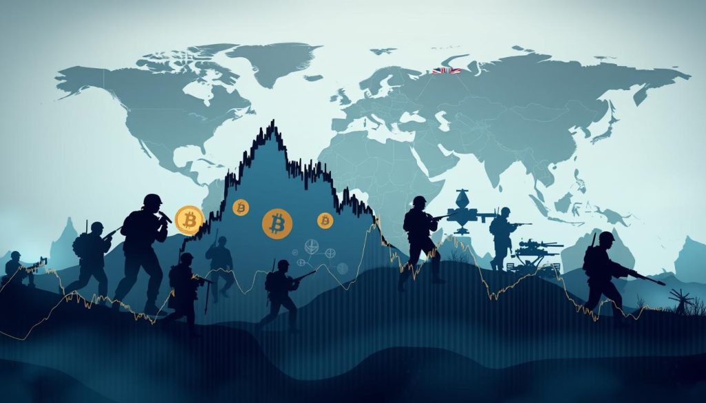 impact of war on crypto prices